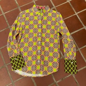 Geometric Printed Top by Tizzie